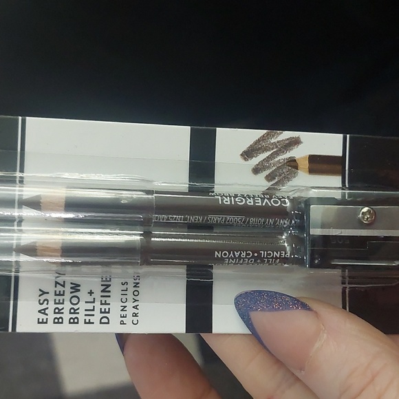 Covergirl brow pencils with sharpener‎ lot of 2 brown - Picture 4 of 4
